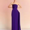 The Kinsley Maxi Dress In Amethyst