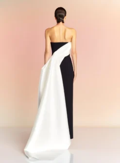 The Kinsley Maxi Dress In Black & Cream -LARA SALES STORE KINSLEY MAXI DRESS OS29055 CREAM BLACK 019 R1 scaled