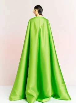 The Leni Maxi Dress In Green -LARA SALES STORE LENI MAXI DRESS OS39015 GREEN 198 R1