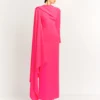 The Lydia Maxi Dress In Ultra Pink