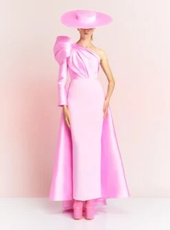 The Malia Maxi Dress In Blush