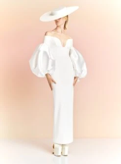 The Mora Maxi Dress In Cream