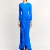 The Nia Maxi Dress In Blue