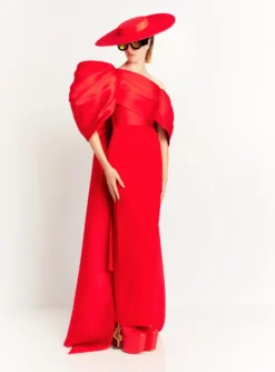 The Raye Maxi Dress In Red