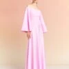 The Rina Maxi Dress In Blush