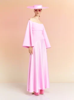 The Rina Maxi Dress In Blush