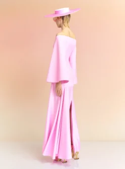 The Rina Maxi Dress In Blush -LARA SALES STORE RINA MAXI DRESS OS39001 BLUSH 087 R1 scaled