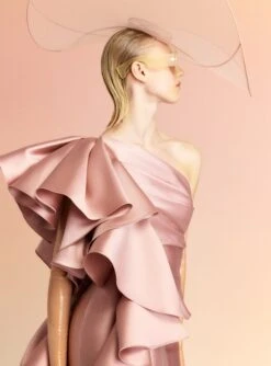 The Rio Mini Dress In Oyster -LARA SALES STORE RIO MINI DRESS OS39028 OYSTER 115 R1