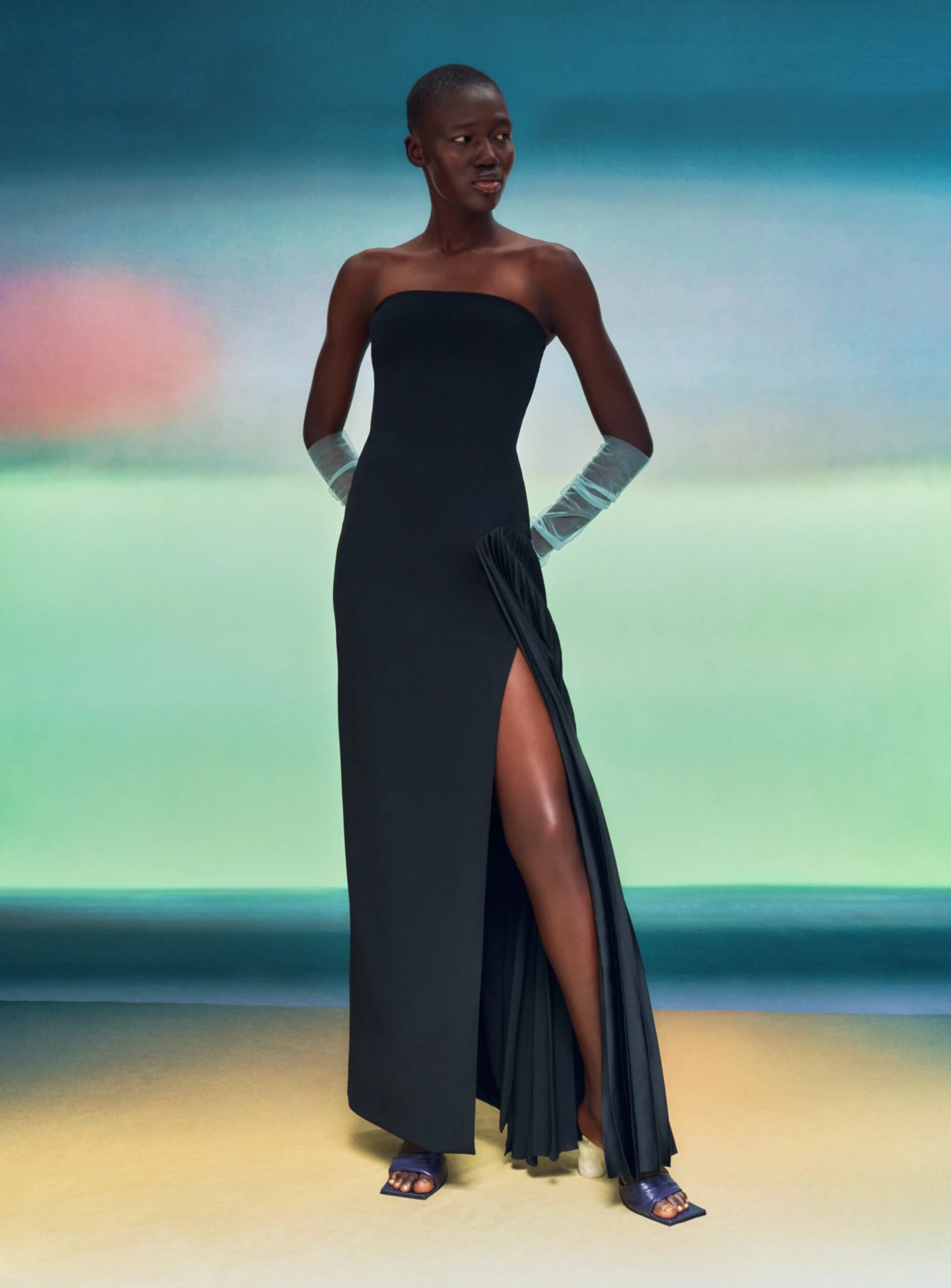 The Dolly Maxi Dress In Black 2 The Dolly Maxi Dress In Black - Image 2