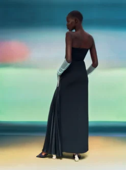 The Dolly Maxi Dress In Black -LARA SALES STORE SOLACE LONDON OS23017 DOLLY MAXI DRESS BLACK 3 scaled