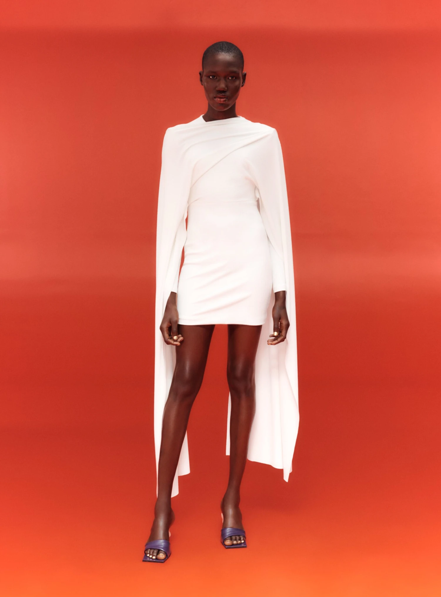 The Leona Mini Dress In Cream 2 The Leona Mini Dress In Cream - Image 2