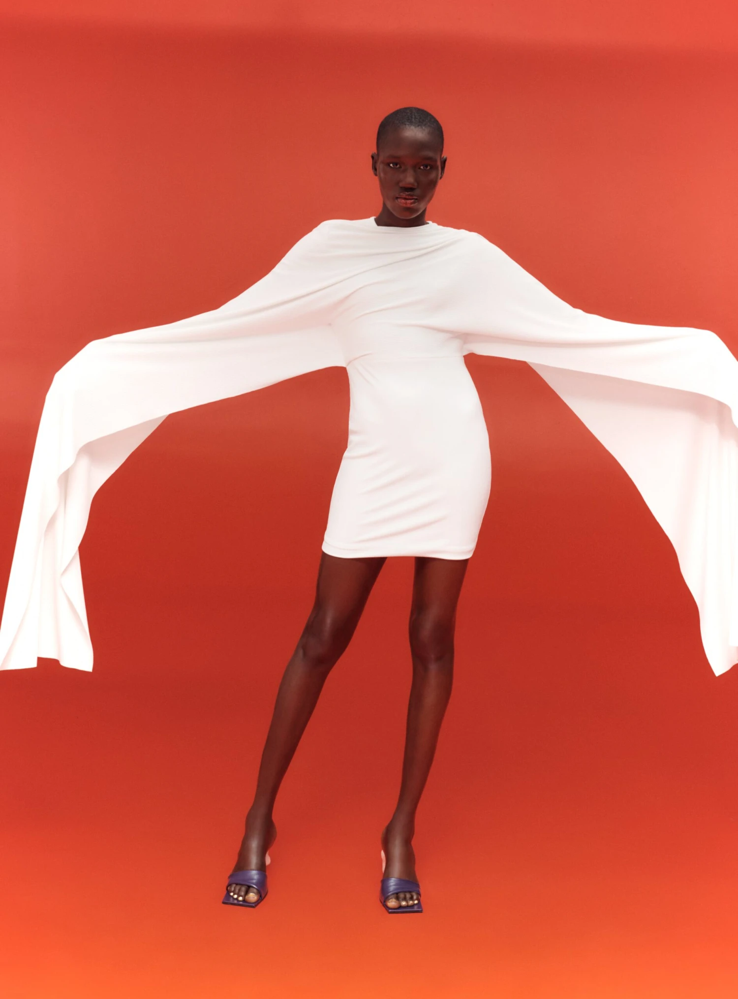 The Leona Mini Dress In Cream 3 The Leona Mini Dress In Cream - Image 3