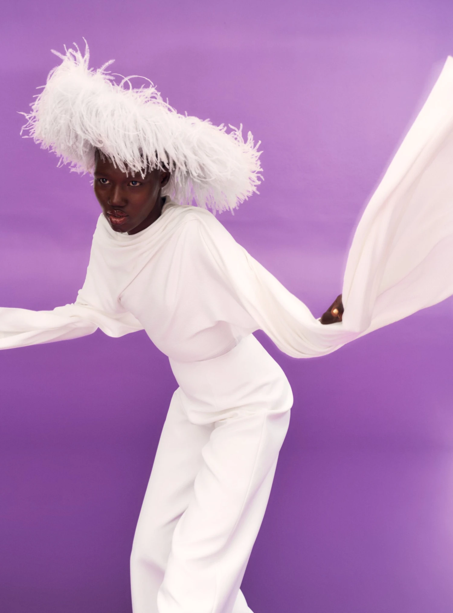 The Karli Bodysuit In Cream 2 The Karli Bodysuit In Cream - Image 2