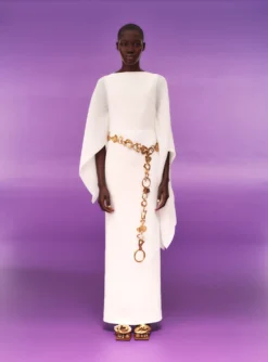 The Simone Maxi Dress In Cream