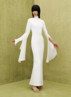 The Layla Maxi Dress In Cream