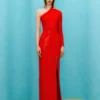 The Monroe Maxi Dress In Red