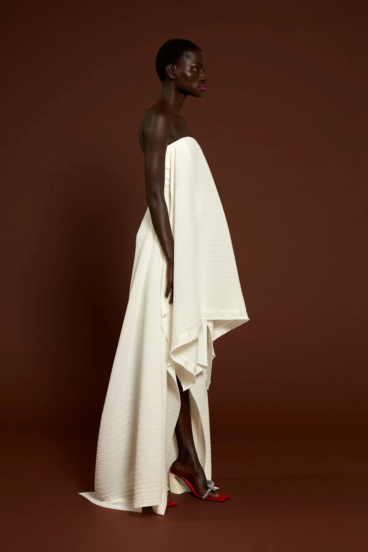 The Hester Dress In Cream 2 The Hester Dress In Cream - Image 2