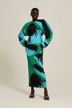 The Mirabelle Dress In Newton Green