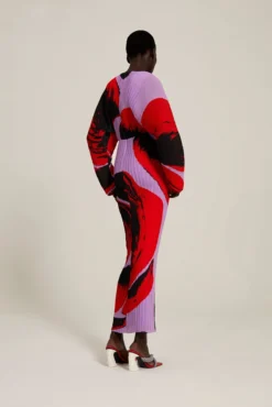 The Mirabelle Dress In Newton Lilac -LARA SALES STORE solace london os21061 mirabelle newton lilac back 3 1