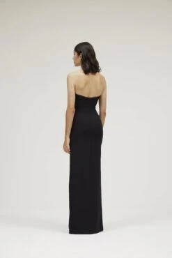 The Danette Dress In Black -LARA SALES STORE solace london os27026 danette black back 4 1