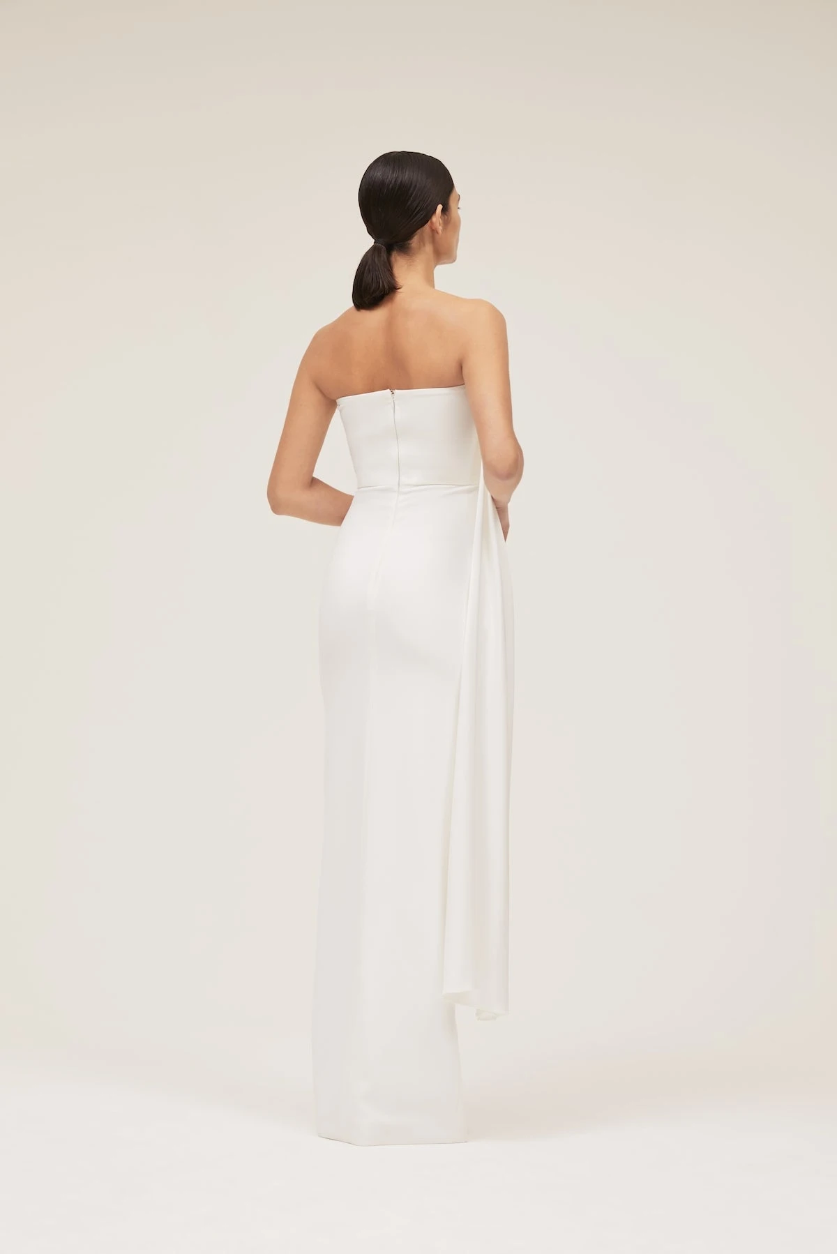 The Harlow Dress In Cream 3 The Harlow Dress In Cream - Image 3