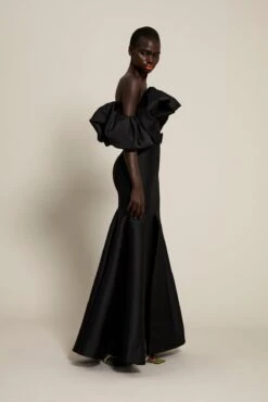 The Pyper Dress In Black -LARA SALES STORE solace london os29007 pyper black side 2 1