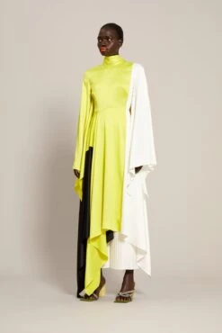 LARA SALES STORE -LARA SALES STORE solace london os29014a ella colour block sulphur side 1 1