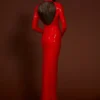The Harper Dress In Red