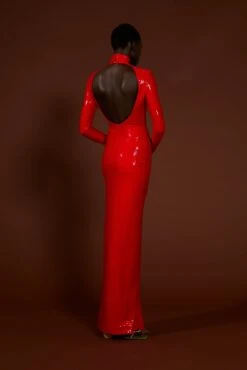 The Harper Dress In Red